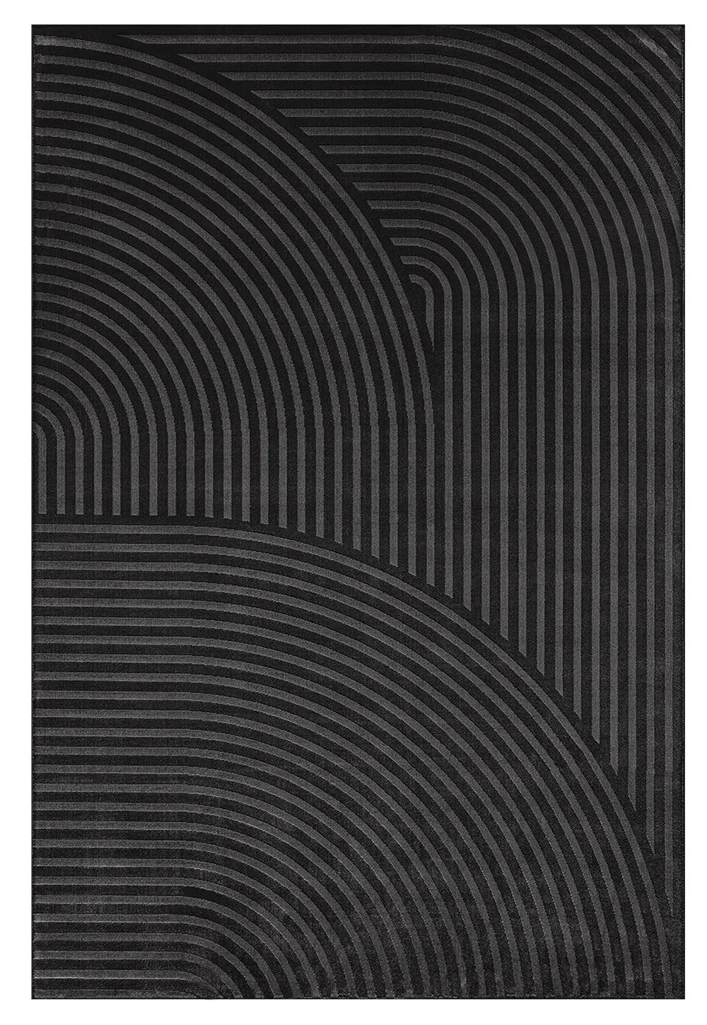 Calvin Klein Dark Pulse Siyah Modern Halı