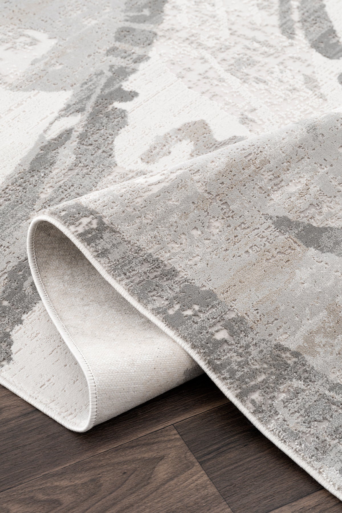 Koza Halı Mirage Krem Gri Modern Halı — 7