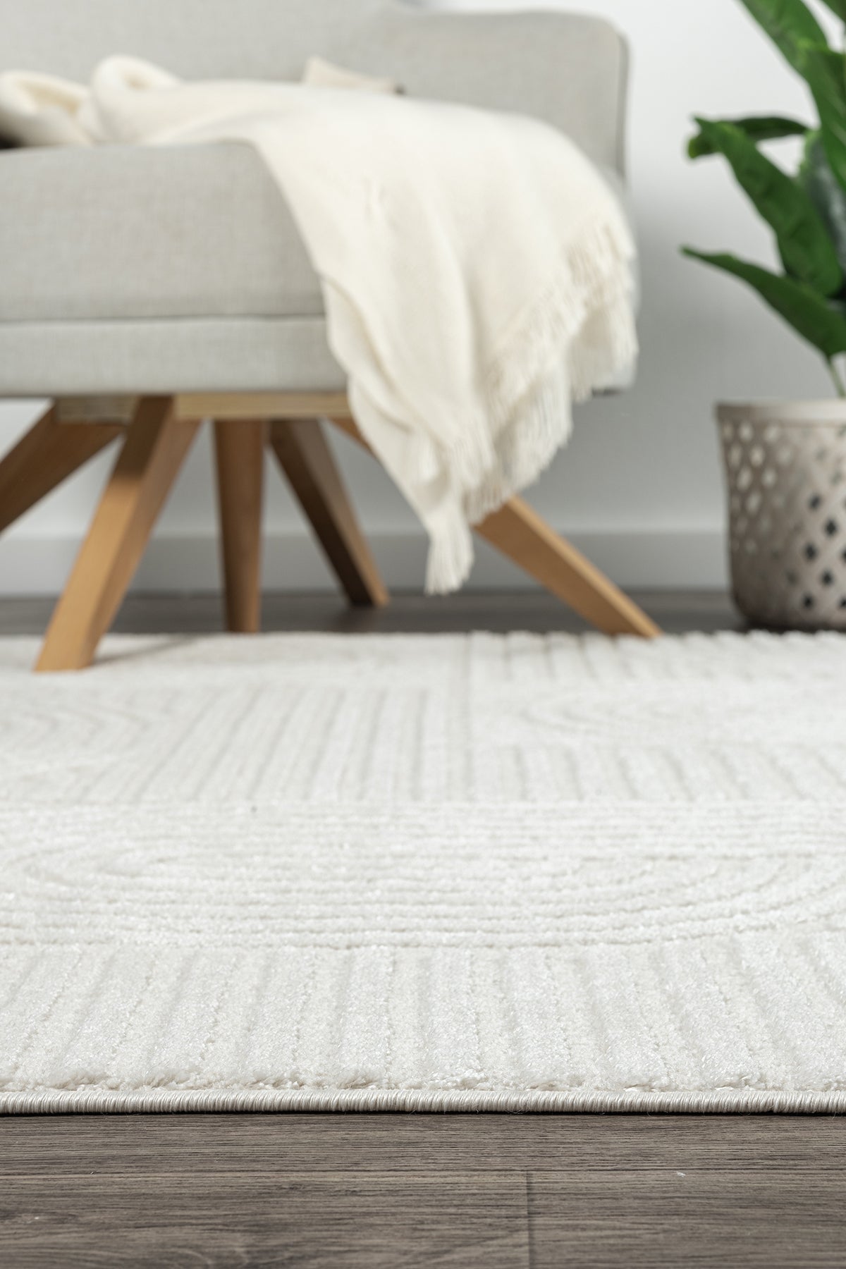 Koza Halı Monaco Krem Modern Halı — 3